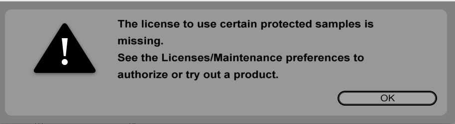 do ableton live packs have to be authorized