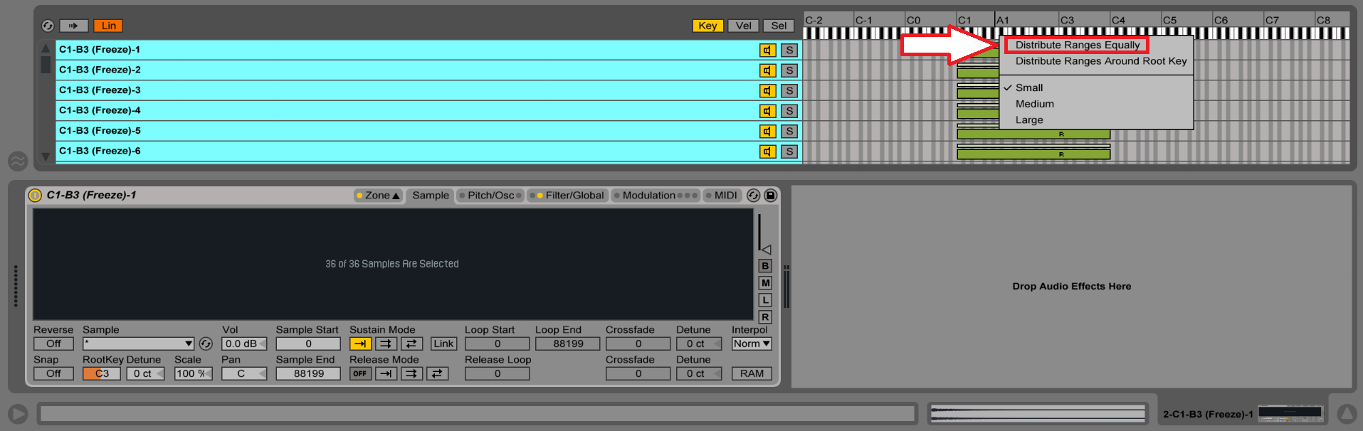 Ableton Live - Sampler Instrument #3 - Accordéon - Fastlane