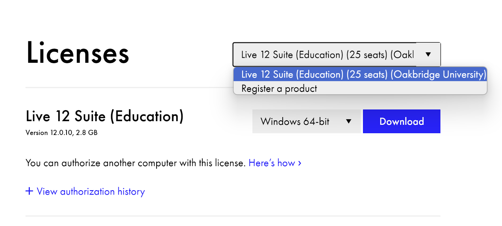 Education Access Seats for Ableton Live Ableton