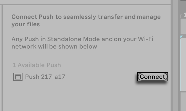Pushに接続する
