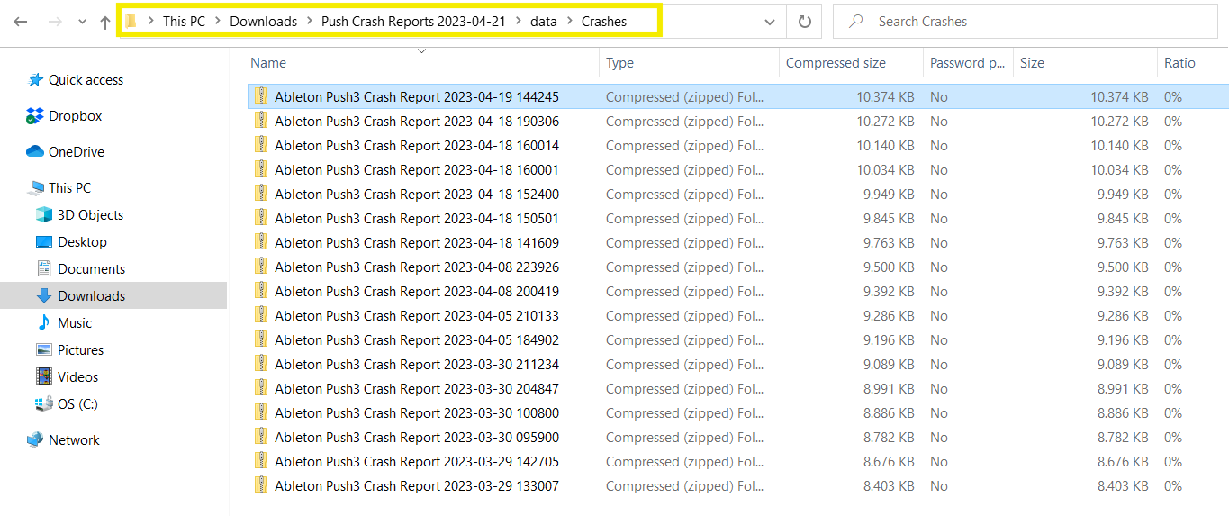 Push3CrashReportsWindows.png