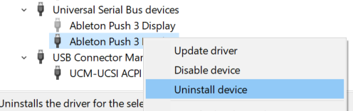 UninstallAbletonPush3Display.png