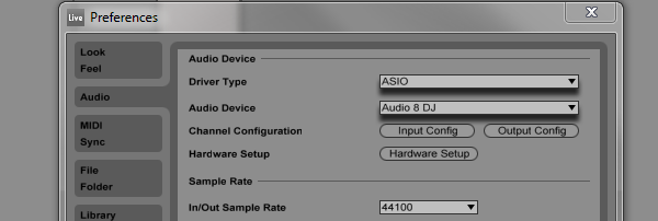 focusrite usb asio not working in ableton