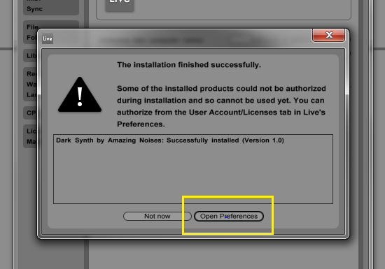 how to authorize ableton suite 8