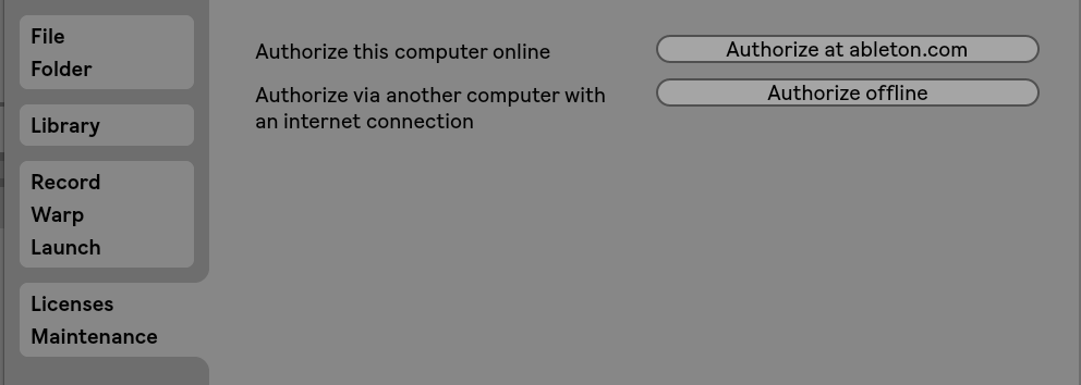 Authorize.auz ableton 11 mac