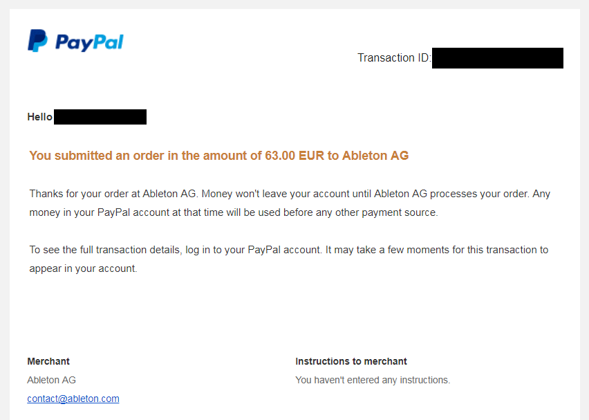 paypal pay in 4 declined