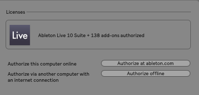 Ableton live 9 lite authorization code