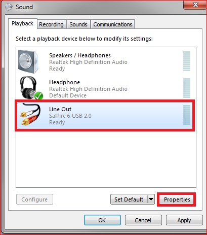 failed to open audio device focusrite usb asio