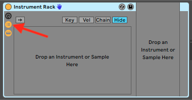 ableton live instrument rack