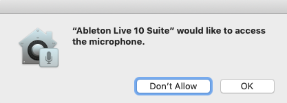 how to record audio from mac through ableton