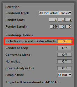 How To Export Stems In Ableton Live  