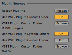 how to use vst plugins in ableton