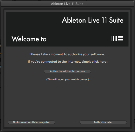 do ableton live packs have to be authorized