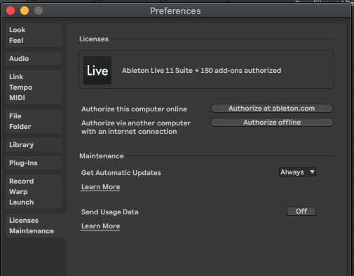 Ableton live 9.7.5 authorization file torrent