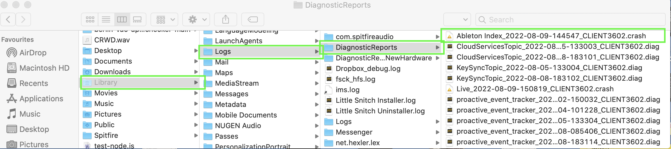 Crash Logs Logger