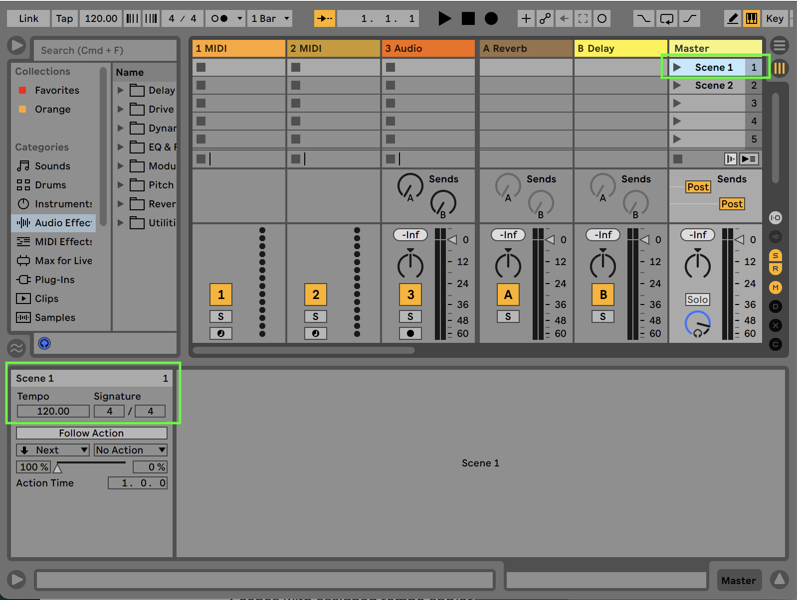 scene-tempo-and-time-signature-ableton